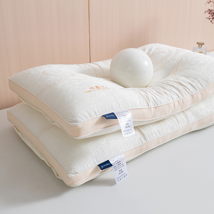 91家纺网 家纺一手货源 找家纺 （总）小米枕芯 2025新款繁花四喜养眠枕头枕芯