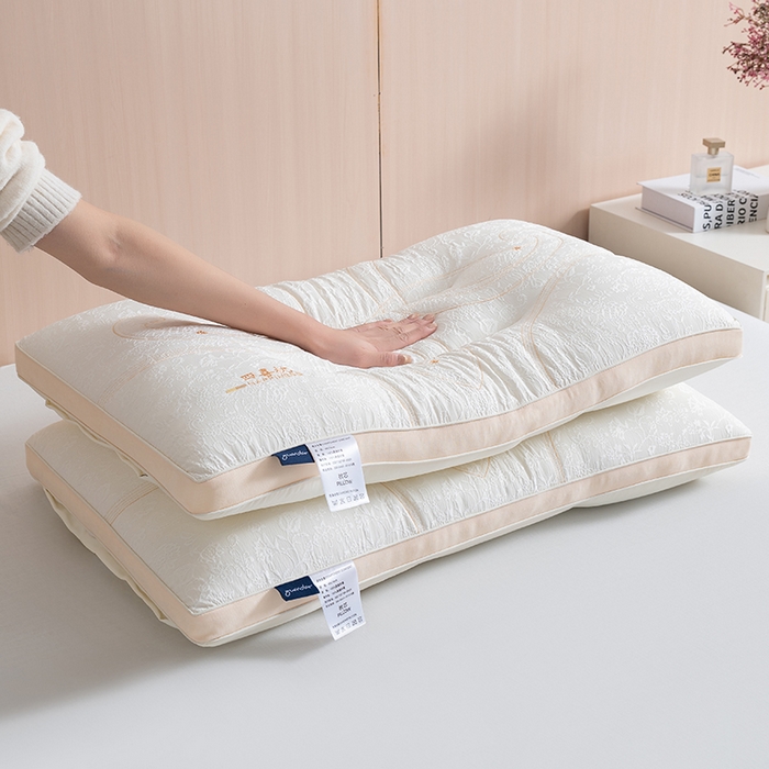 91家纺网 家纺一手货源 找家纺 （总）小米枕芯 2025新款繁花四喜养眠枕头枕芯