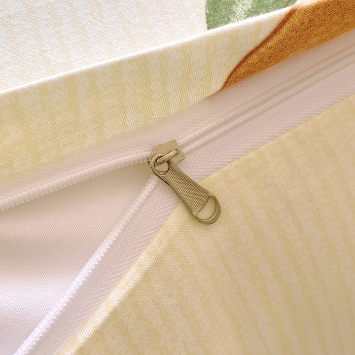 91家纺网 家纺一手货源 找家纺 雨彤家纺 2025新款小清新斜纹印花双人枕套 繁花萱梦