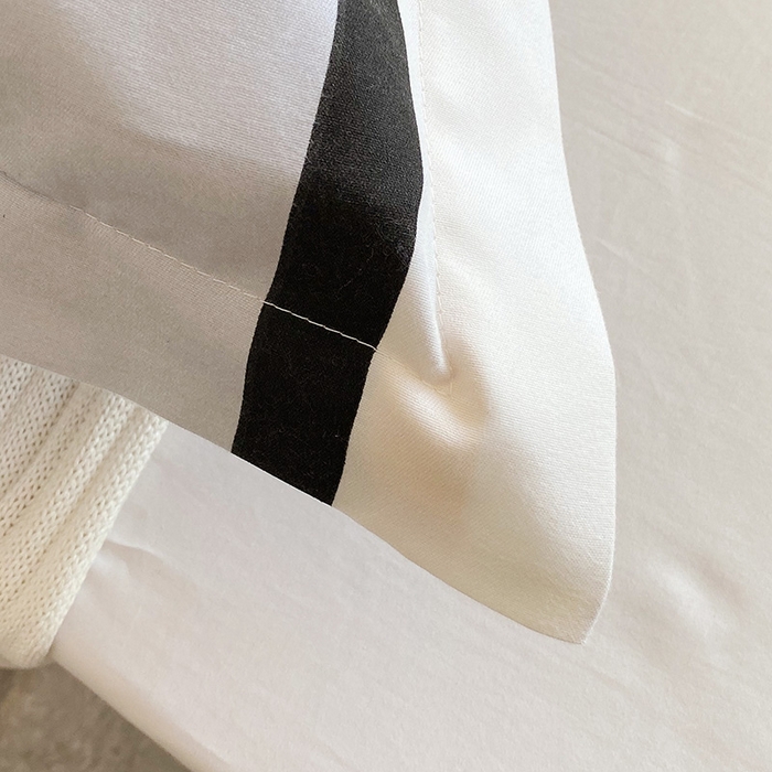 91家纺网 家纺一手货源 找家纺 雨彤家纺 2025新款小清新斜纹印花双人枕套 英伦风