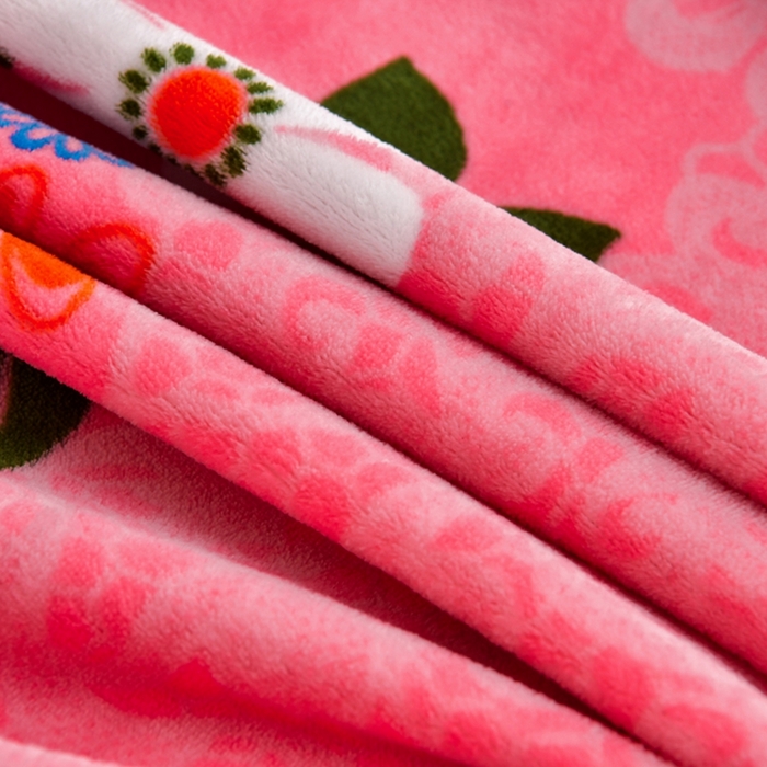 91家纺网 家纺一手货源 找家纺 芯诗曼2025新款8.5斤直播热款高克重牛奶绒法莱绒水晶金貂法莱绒四件套 爱意满满