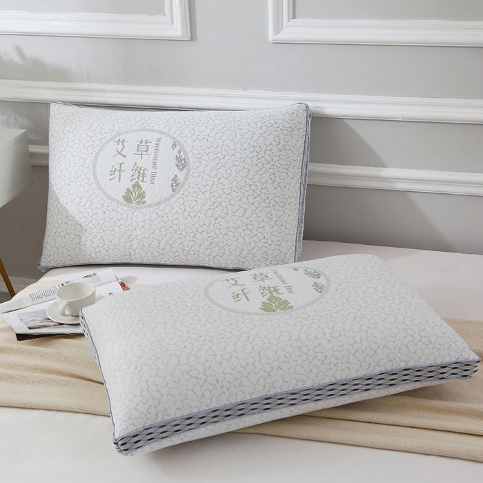 91家纺网 家纺一手货源 找家纺 （总）永乐枕芯 2025新款艾草纤维热熔枕立体可水洗不变形枕芯