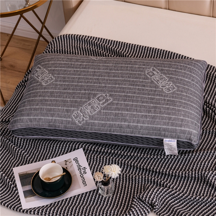 91家纺网 家纺一手货源 找家纺 永乐枕芯 2025新款艾草纤维热熔枕立体可水洗不变形枕芯 石墨烯 48x74cm/只