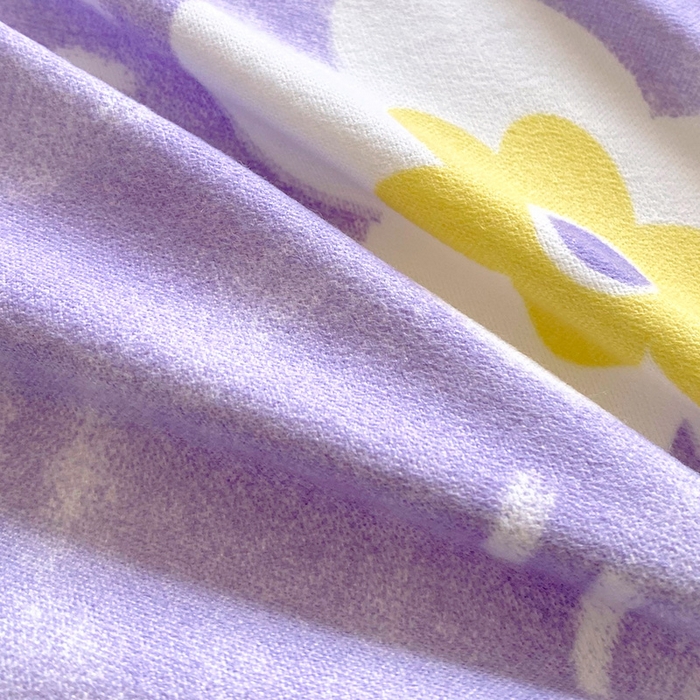 91家纺网 家纺一手货源 找家纺 雨彤家纺 2025新款小清新斜纹印花双人枕套 恋之花