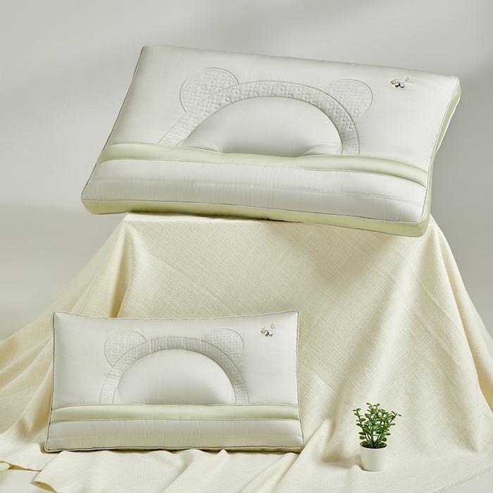 91家纺网 家纺一手货源 找家纺 （总）小米枕芯 2025新款竹熊胖哒枕头枕芯