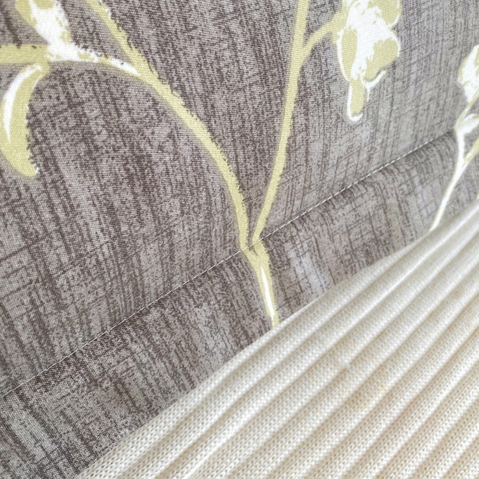 91家纺网 家纺一手货源 找家纺 雨彤家纺 2025新款小清新斜纹印花双人枕套 浅忆时光