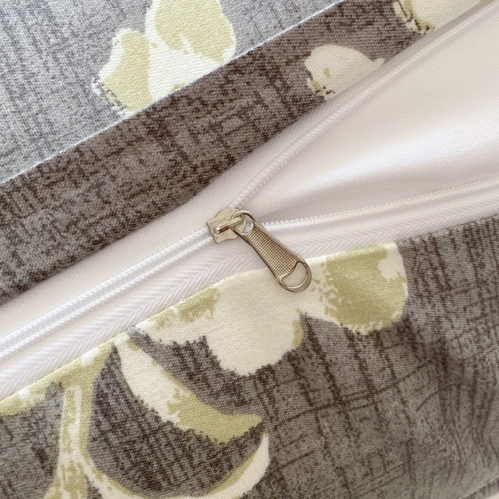 91家纺网 家纺一手货源 找家纺 雨彤家纺 2025新款小清新斜纹印花双人枕套 浅忆时光