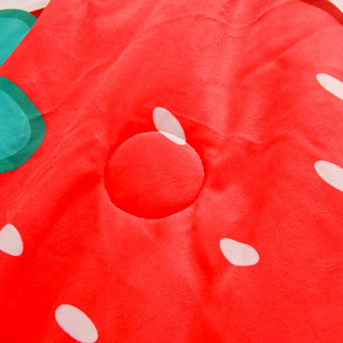 91家纺网 家纺一手货源 找家纺 萌宝家纺 2025新款可拆洗A类儿童豆豆绒大豆冬被儿童婴儿绒春秋被安抚被被子被芯 草莓小兔