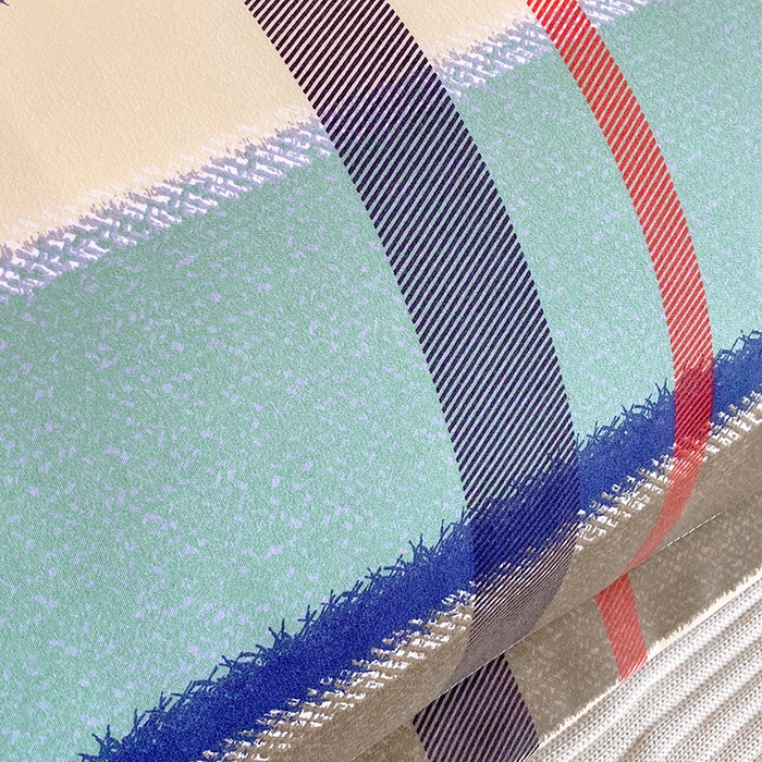 91家纺网 家纺一手货源 找家纺 雨彤家纺 2025新款小清新斜纹印花双人枕套 欧蓓拉