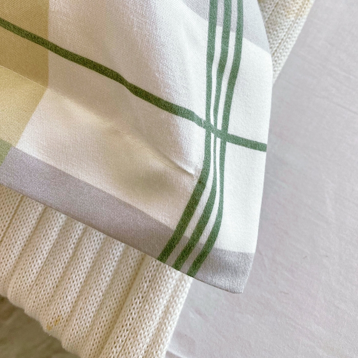 91家纺网 家纺一手货源 找家纺 雨彤家纺 2025新款小清新斜纹印花双人枕套 摩卡之星