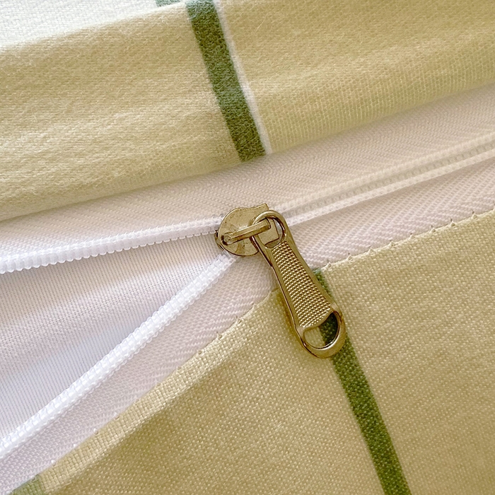 91家纺网 家纺一手货源 找家纺 雨彤家纺 2025新款小清新斜纹印花双人枕套 摩卡之星