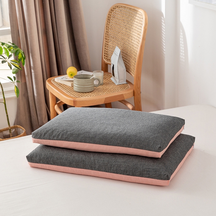 91家纺网 家纺一手货源 找家纺 （总）小米枕芯 2025新款水洗棉荞麦枕头枕芯