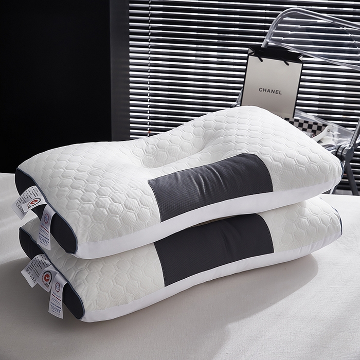 91家纺网 家纺一手货源 找家纺 （总）永乐枕芯 2025新款大豆乳胶护颈3D枕 枕头枕芯