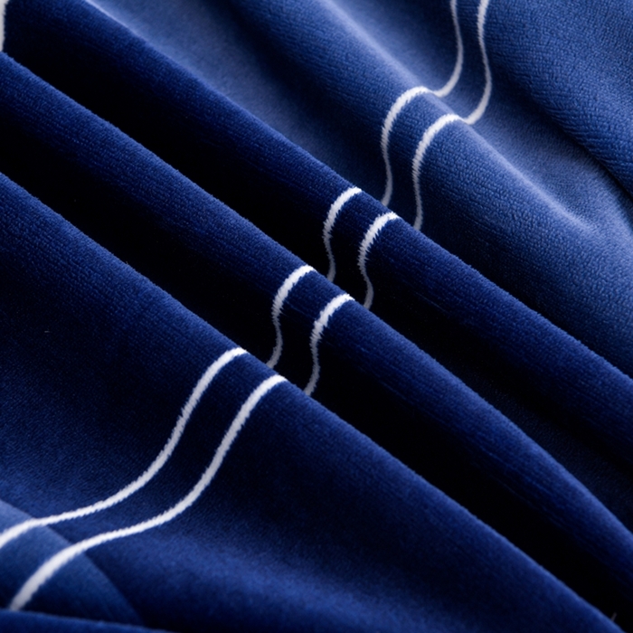 91家纺网 家纺一手货源 找家纺 芯诗曼2025新款8.5斤直播热款高克重牛奶绒法莱绒水晶金貂法莱绒四件套 格调生活