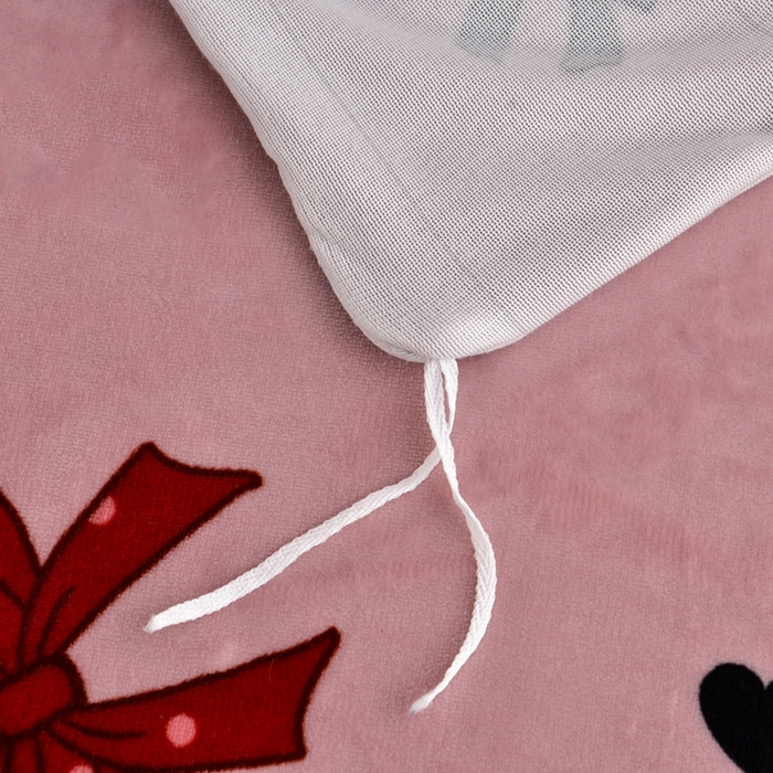 91家纺网 家纺一手货源 找家纺 芯诗曼2025新款8.5斤直播热款高克重牛奶绒法莱绒水晶金貂法莱绒四件套 蝴蝶结