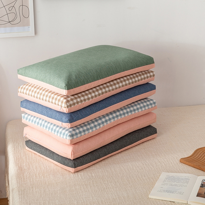 91家纺网 家纺一手货源 找家纺 小米枕芯 2025新款水洗棉荞麦枕头枕芯 组合