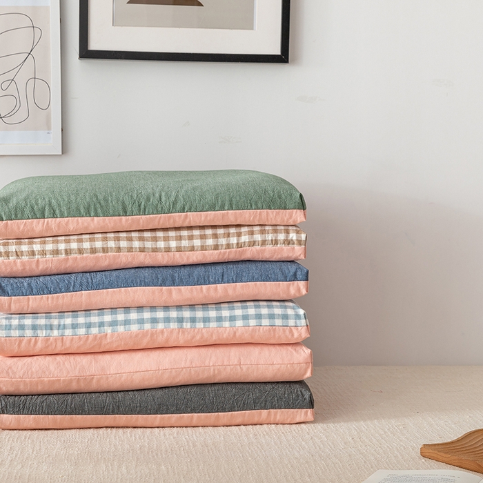 91家纺网 家纺一手货源 找家纺 小米枕芯 2025新款水洗棉荞麦枕头枕芯 组合