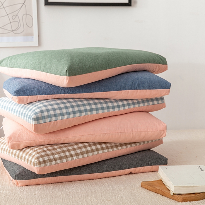 91家纺网 家纺一手货源 找家纺 小米枕芯 2025新款水洗棉荞麦枕头枕芯 组合