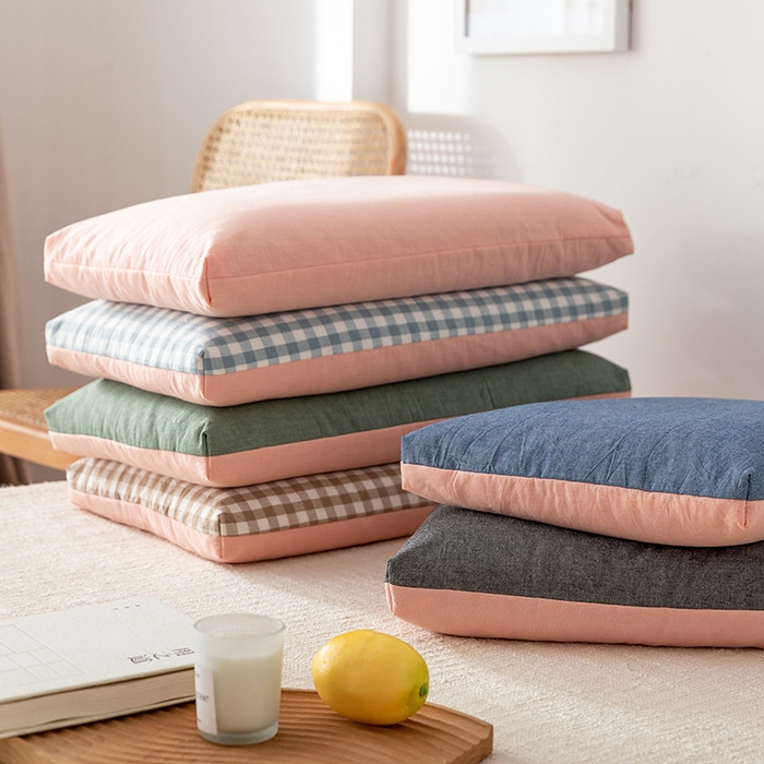 91家纺网 家纺一手货源 找家纺 小米枕芯 2025新款水洗棉荞麦枕头枕芯 组合