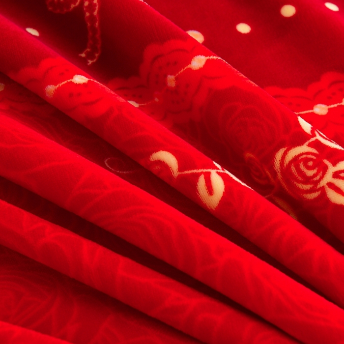 91家纺网 家纺一手货源 找家纺 芯诗曼2025新款8.5斤直播热款高克重牛奶绒法莱绒水晶金貂法莱绒四件套 今生缘