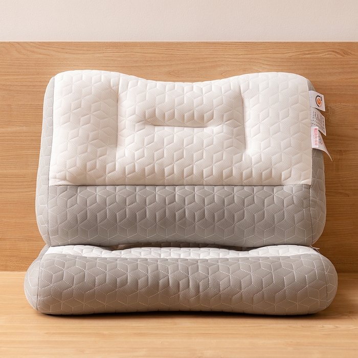 91家纺网 家纺一手货源 找家纺 （总）小米枕芯 2025新款乳胶反牵引枕头枕芯