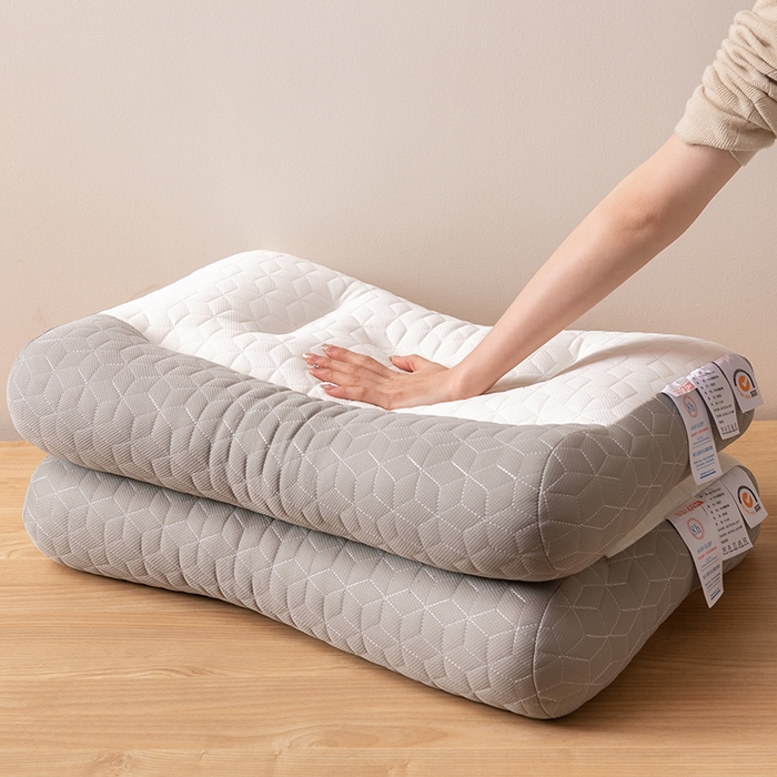 91家纺网 家纺一手货源 找家纺 （总）小米枕芯 2025新款乳胶反牵引枕头枕芯