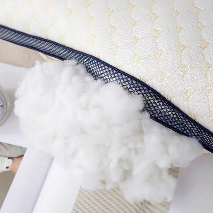 91家纺网 家纺一手货源 找家纺 （总）永乐枕芯 2025新款 水立方透气分区按摩颗粒护颈枕芯