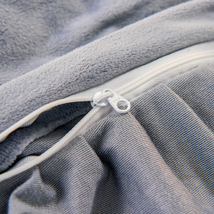 91家纺网 家纺一手货源 找家纺 唐人居 2025新款宝宝绒毛巾绣花边四件套-蒲公英之恋 蒲公英之恋-灰