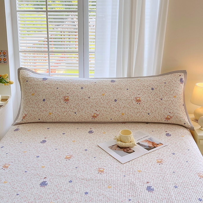 91家纺网 家纺一手货源 找家纺 （总）雨彤家纺 2025新款A类双层纱夹棉双人枕巾