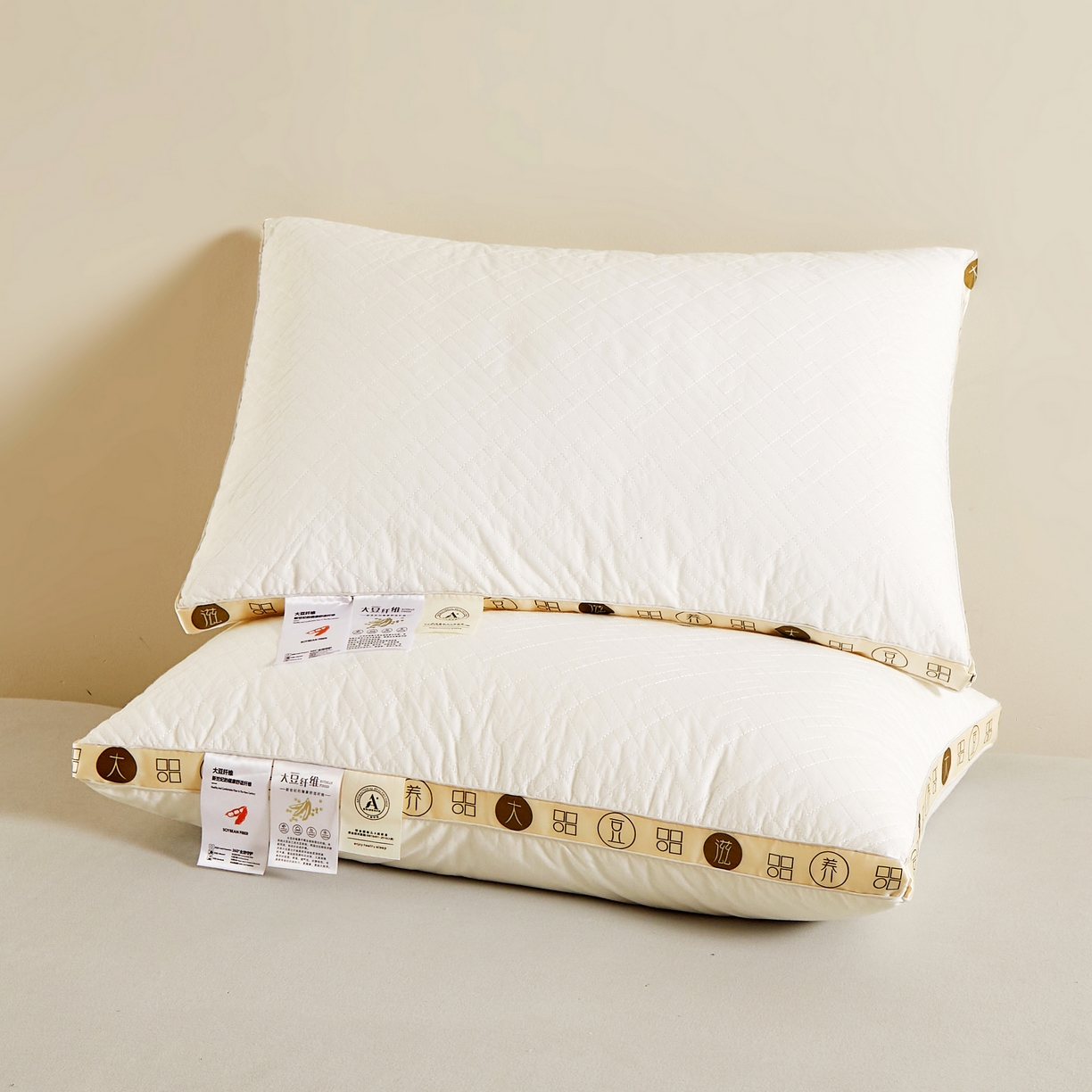 91家纺网 家纺一手货源 找家纺 （总）小米枕芯 2025新款大豆纤维枕头枕芯