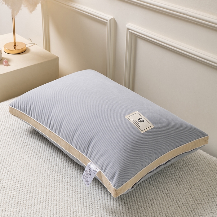 91家纺网 家纺一手货源 找家纺 （总）小米枕芯 2025新款灯芯绒按摩护颈枕头枕芯