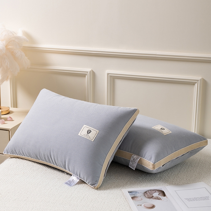 91家纺网 家纺一手货源 找家纺 （总）小米枕芯 2025新款灯芯绒按摩护颈枕头枕芯