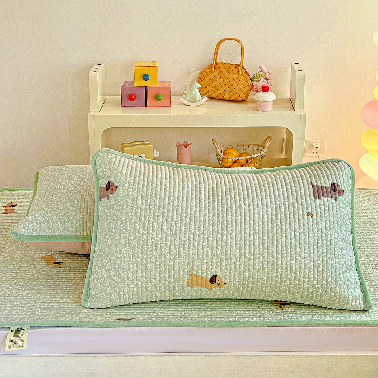 91家纺网 家纺一手货源 找家纺 （总）恒尚居 2025新款纯棉牛奶绒学生床垫 双面两用夹棉床单床垫-秋冬款 四季通用