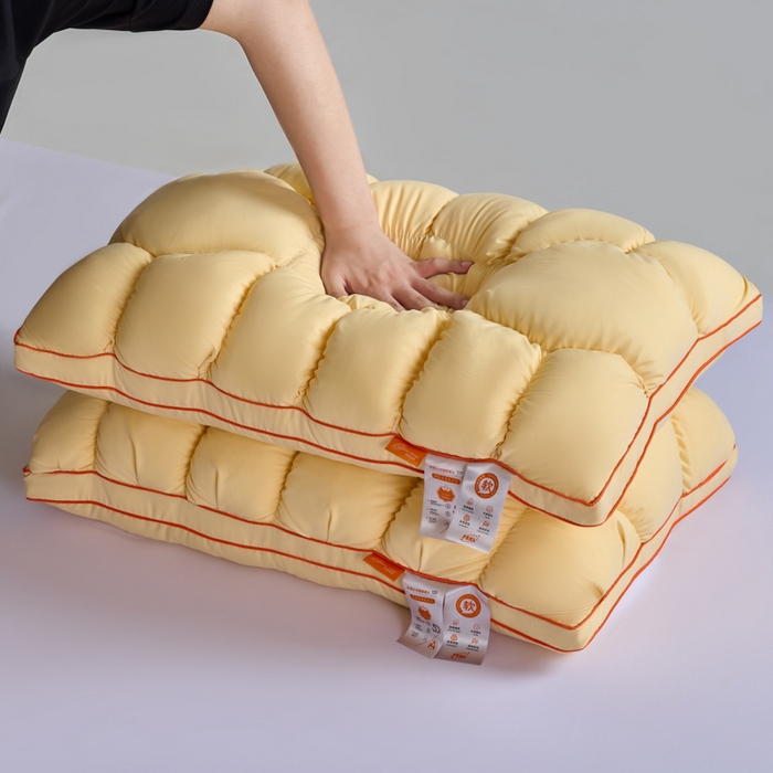 91家纺网 家纺一手货源 找家纺 （总）鼎晟纺2025新款超柔亲肤羽丝绒枕学生枕头成人枕芯