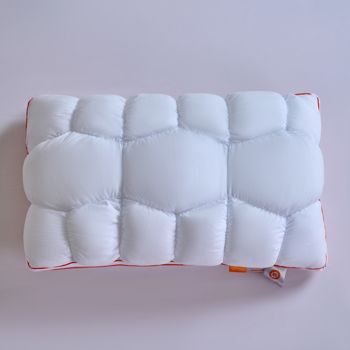 鼎晟纺2025新款超柔亲肤羽丝绒枕学生枕头成人枕芯 白色