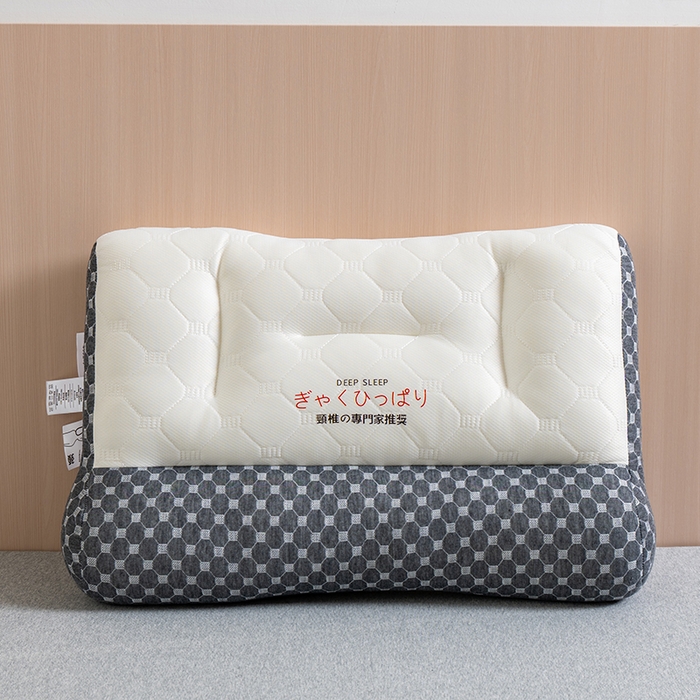 91家纺网 家纺一手货源 找家纺 （总）小米枕芯 2025新款日式反牵引乳胶护颈枕头枕芯