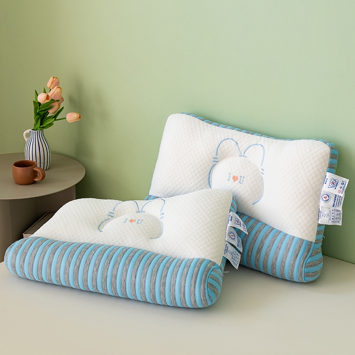 91家纺网 家纺一手货源 找家纺 （总）小米枕芯 2025新款爱情海刺绣护颈枕头枕芯