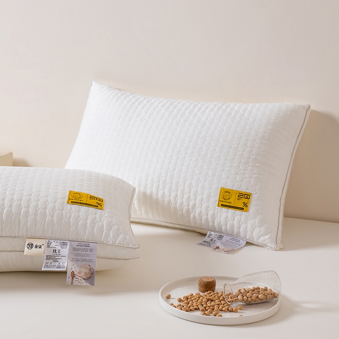 91家纺网 家纺一手货源 找家纺 （总）小米枕芯 2025新款大豆棉柔枕头枕芯