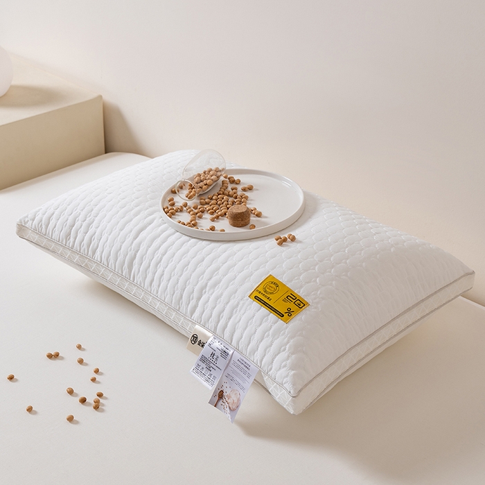 91家纺网 家纺一手货源 找家纺 小米枕芯 2025新款大豆棉柔枕头枕芯 大豆棉柔枕中枕