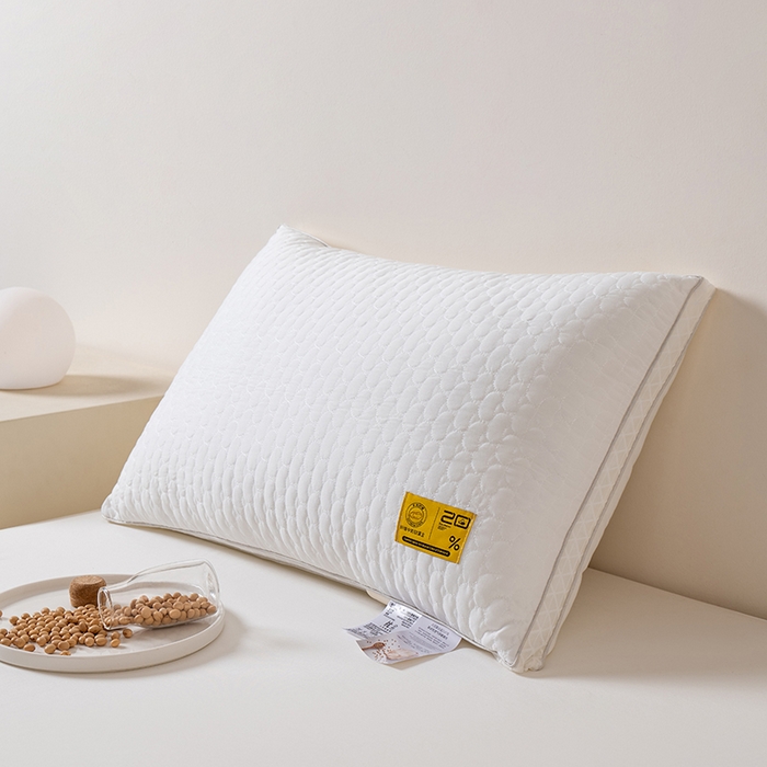 91家纺网 家纺一手货源 找家纺 小米枕芯 2025新款大豆棉柔枕头枕芯 大豆棉柔枕高枕