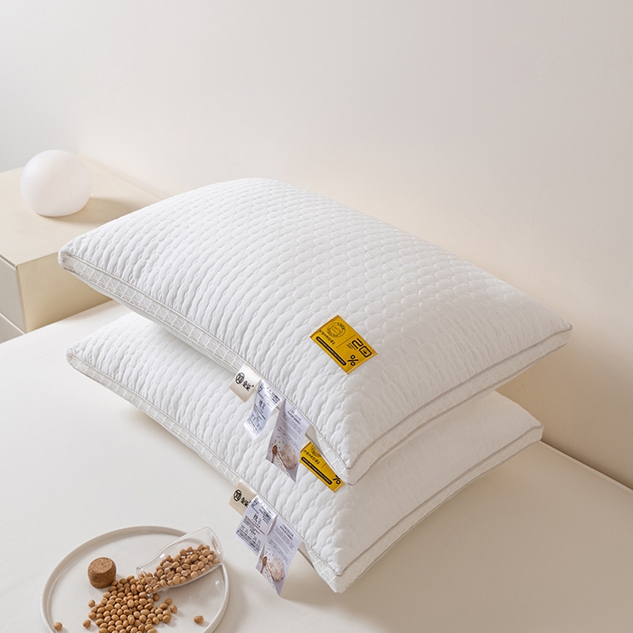 小米枕芯 2025新款大豆棉柔枕头枕芯 大豆棉柔枕中枕