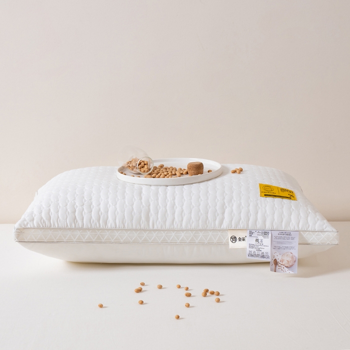 91家纺网 家纺一手货源 找家纺 小米枕芯 2025新款大豆棉柔枕头枕芯 大豆棉柔枕中枕