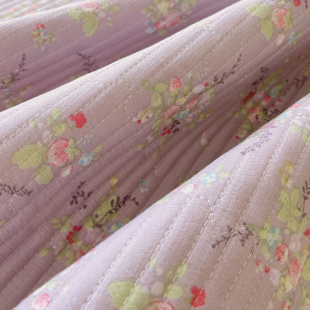 91家纺网 家纺一手货源 找家纺 雨彤家纺 2025新款A类双层纱夹棉单人枕巾 兰心幽怀