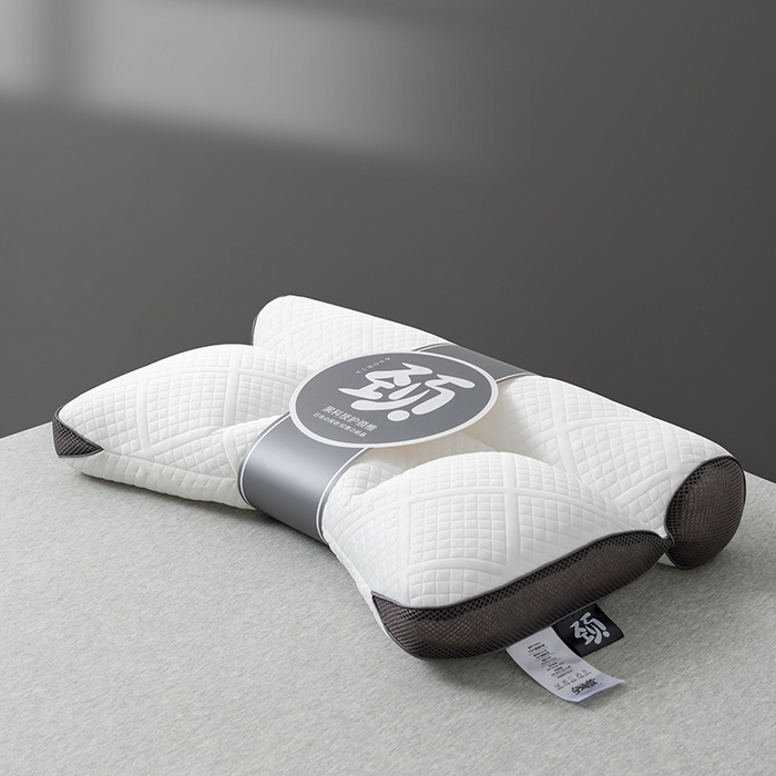 小米枕芯 2025新款二代升三代针织牵引护颈枕头枕芯 灰色/单只装