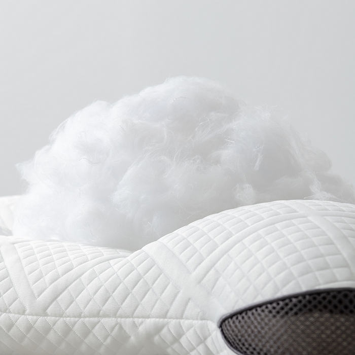 91家纺网 家纺一手货源 找家纺 小米枕芯 2025新款二代升三代针织牵引护颈枕头枕芯 灰色带腰卡/单只装