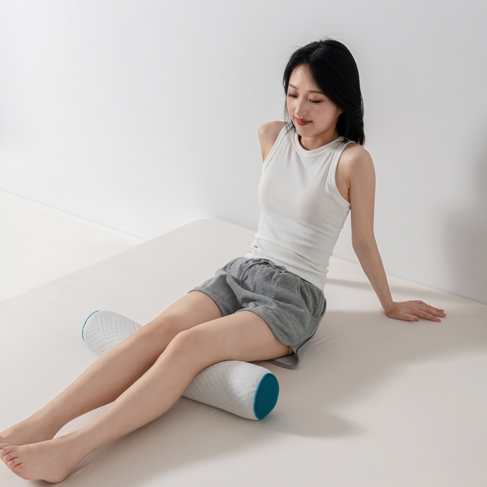 91家纺网 家纺一手货源 找家纺 （总）小米枕芯 2025新款记忆棉圆柱颈椎牵引小圆柱长条硬枕头枕芯