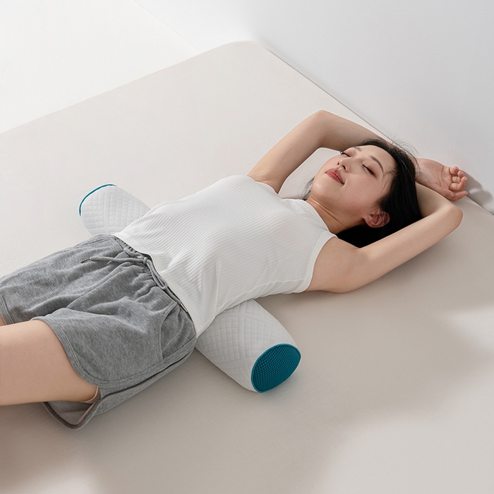 91家纺网 家纺一手货源 找家纺 （总）小米枕芯 2025新款记忆棉圆柱颈椎牵引小圆柱长条硬枕头枕芯