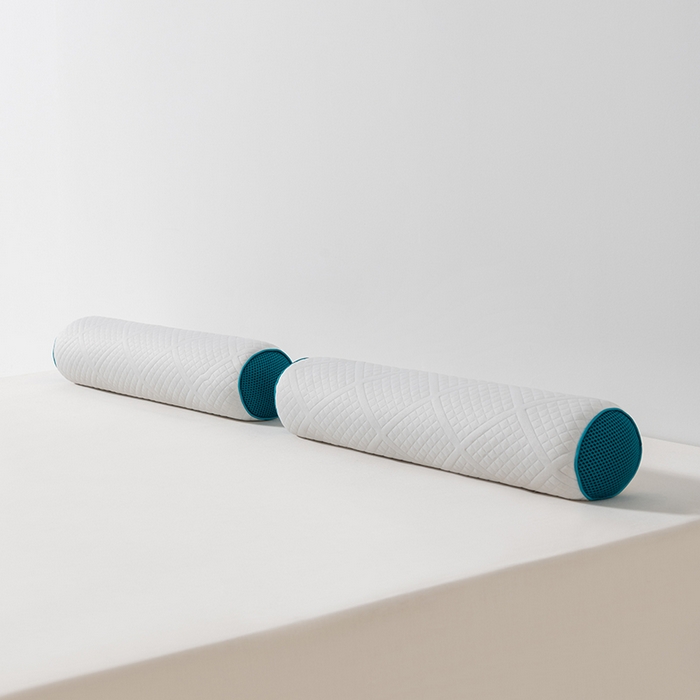 91家纺网 家纺一手货源 找家纺 （总）小米枕芯 2025新款记忆棉圆柱颈椎牵引小圆柱长条硬枕头枕芯