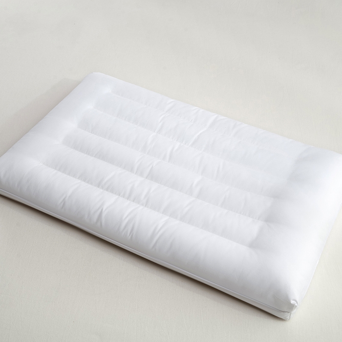 91家纺网 家纺一手货源 找家纺 小米枕芯 2025新款全棉低枕护颈椎助眠枕头枕芯 白色/双只装