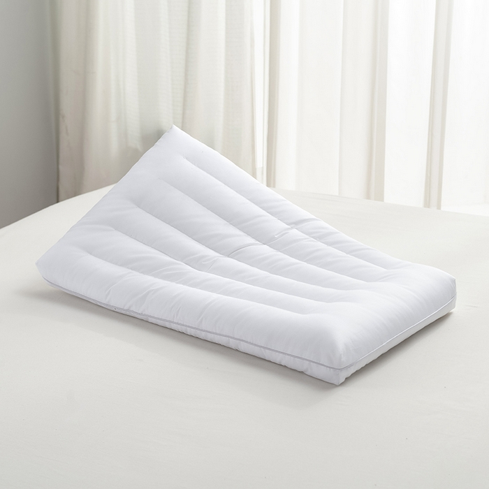 91家纺网 家纺一手货源 找家纺 小米枕芯 2025新款全棉低枕护颈椎助眠枕头枕芯 白色/双只装